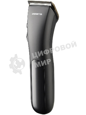 Машинка для стрижки Polaris PHC 2500 черный 3Вт (насадок в компл: 6шт)