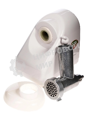 Мясорубка электрическая Белвар КЭМ-36/220-4-30 белый, 1000 Вт, 0.6 кг/мин, реверс, защита от перегрузки, насадки - 5