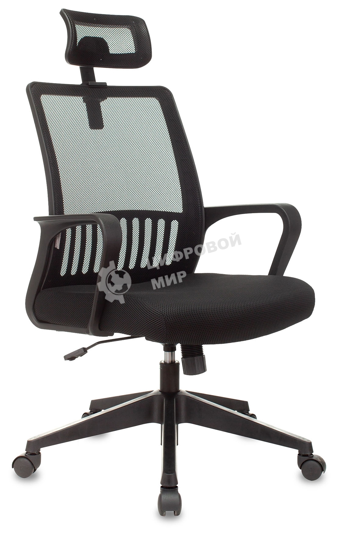 Кресло Бюрократ MC-201-H черный, сетка
