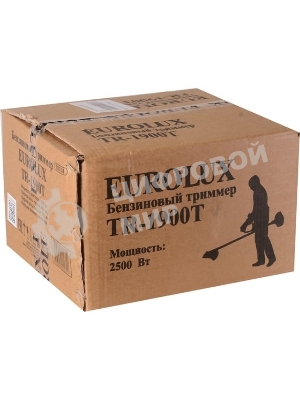Бензиновый триммер EUROLUX TR-1900T 1900Вт 2-х тактный объем бака 51.7см3