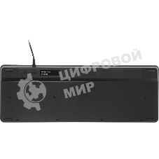 Клавиатура проводная A4Tech Fstyler FK25, USB, черный/серый