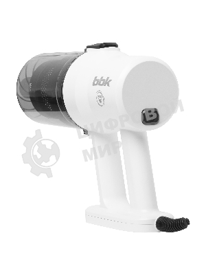 Пылесос вертикальный BBK BV2600 белый/черный, питание от сети, 170 Вт, уборка сухая, пылесборник 0.5 л