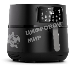 Аэрогриль Philips HD9285/93 черный, 2000 Вт, 7.2 л, сенсор, 8 программ