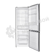 Холодильник Willmark RFN-421NFX нержавеющая сталь двухкамерный 210/76 л морозилка снизу, No Frost