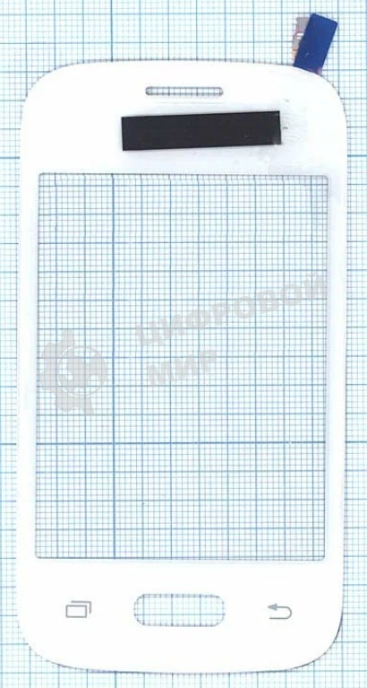 Сенсорное стекло (тачскрин) для Samsung Galaxy Pocket 2 SM-G110, белое