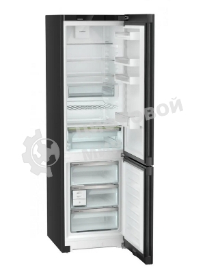 Холодильник Liebherr CNBDC 573I-22 001 черная нержавеющая сталь двухкамерный 266/94л морозилка снизу