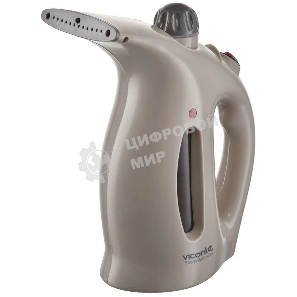 Отпариватель Viconte VC-123 серый, 1900 Вт, 20 г/мин, 280 мл
