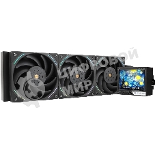 Система жидкостного охлаждения Thermalright Mjolnir Vision 360 ARGB Soc-AM5/AM4/1151/1200/2066/2011/1700 черный 4-pin 27dB Al LCD Ret (M-VISION-360-BL-ARGB)