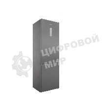 Холодильник Hotpoint HT 6200 MX нержавеющая сталь двухкамерный 240/83л морозилка снизу, No Frost