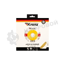Диск алмазный отрезной Kranz ультратонкий 180x22.2/25,4 мм
