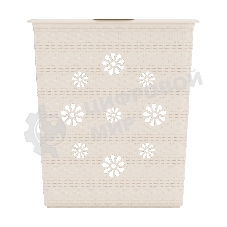 Корзина для белья Альтернатива Плетенка 60 л бежевая М2030 (50737)