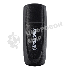 Флешка USB Smartbuy Scout Black (SB032Gb2SCK), 32Gb, USB 2.0, R/W 13/8, черный