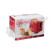 Тостер ENERGY EN-261 красный (106191)