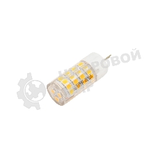 Лампа светодиодная JazzWay PLED-G4 5Вт капсульная 2700К теплый белый G4 400лм 175-240В