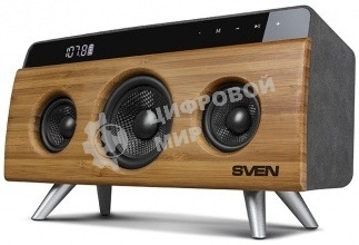 Портативная колонка SVEN АС HA-930,30Вт, дерево