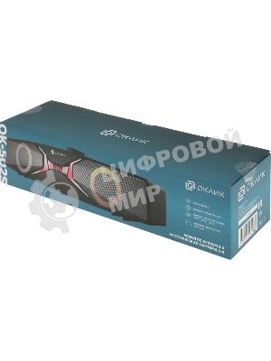 Саундбар Оклик OK-502S 2.0 6Вт черный
