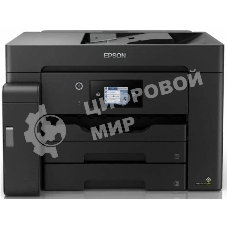 МФУ струйное Epson M15140 (C11CJ41404), A3+, ч/б, печ. до 25 стр/мин., скан. до 26 стр/мин., 2400 x 4800 dpi (печать) 1200x2400dpi (скан.), USB, RJ-45, Wi-Fi