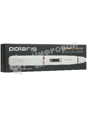 Выпрямитель для волос Polaris PHS 2022KT белый/розовое золото, 25 мм, 230 °C, 5 режимов