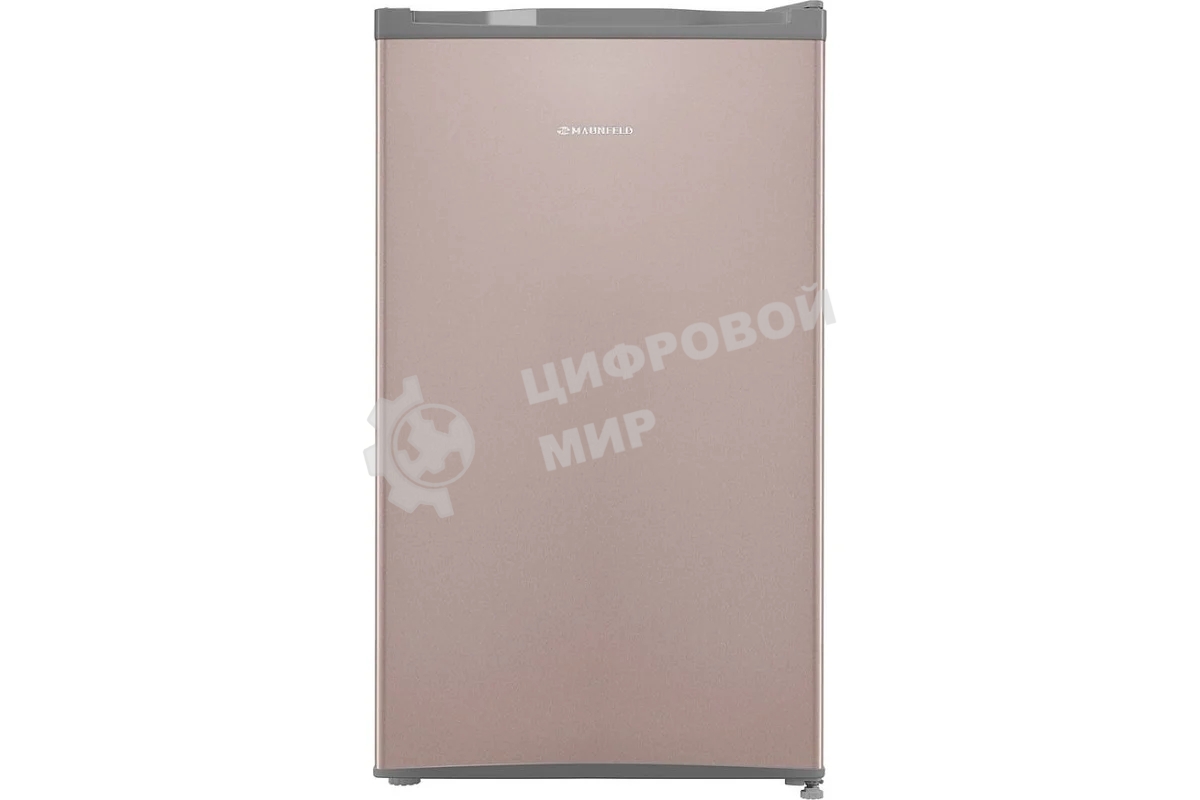 Холодильник Maunfeld MFF83GD золотистый/серый мат. однокамерный 85л