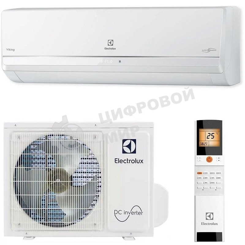 Наружный блок сплит-системы Electrolux EACS/I-18HVI/N8_21Y/out инвертор, 18000 BTU, 50 м², охлаждение, обогрев, осушение