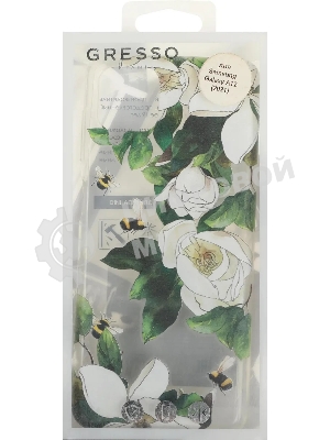 Чехол (клип-кейс) Gresso Air, для Samsung Galaxy A12, прозрачный/рисунок gr17aaae9260