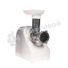 Мясорубка электрическая Белвар КЭМ-36/220-4-30 белый, 1000 Вт, 0.6 кг/мин, реверс, защита от перегрузки, насадки - 5