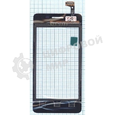 Сенсорное стекло (тачскрин) для Huawei Y301-A1, черное