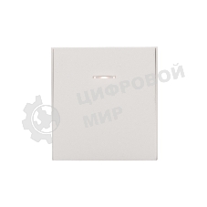 Выключатель Kranz STRONG 1 кл проходной (переключатель) с подсветкой 10А с/у жемчуг