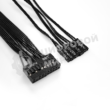 Компьютерный корпус Miditower ExeGate AA-440-AA450 (ATX, AA450 8 см, 2*USB, аудио)