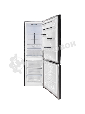 Холодильник DeLonghi DCS 19NFI NB DAMIANO черный двухкамерный 230/100л морозилка снизу, No Frost