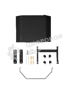 Конвектор электрический Denzel XCE-1000B черный, 1000 Вт, 15 м2, термостат