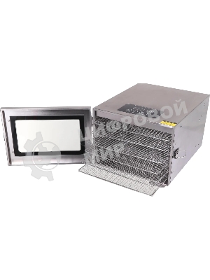 Сушилка для овощей и фруктов Kitfort KT-1917 7под. 400 Вт, нержавеющая сталь