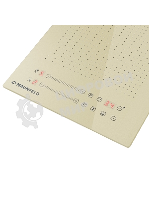 Индукционная варочная панель Maunfeld CVI292S2FBG Inverter независимая, бежевый