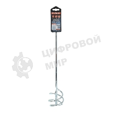 Миксер насадка PATRIOT MP485 для сухих и строит. смесей, оцинкованный, 80x400 мм, хвостовик 8 мм.