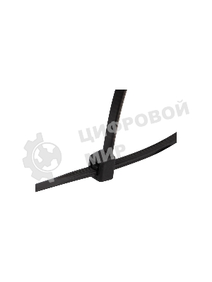 Хомут кабельный Rexant 2.5х150 нейл. черный (уп. 100 шт)