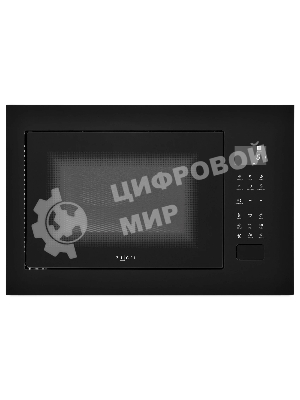 Встраиваемая микроволновая печь ZUGEL ZMO251B, черная