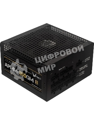 Блок питания Aerocool/Formula ATX 850W APMM-850GM Gen.5 80 PLUS gold (20+4pin) APFC 120мм fan 8xSATA Cab Manag RTL