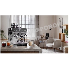Кофеварка рожковая DELONGHI EC9555 ВК черный, исп. кофе - молотый/зерновой, 2 л, 1550 Вт, 19 Бар