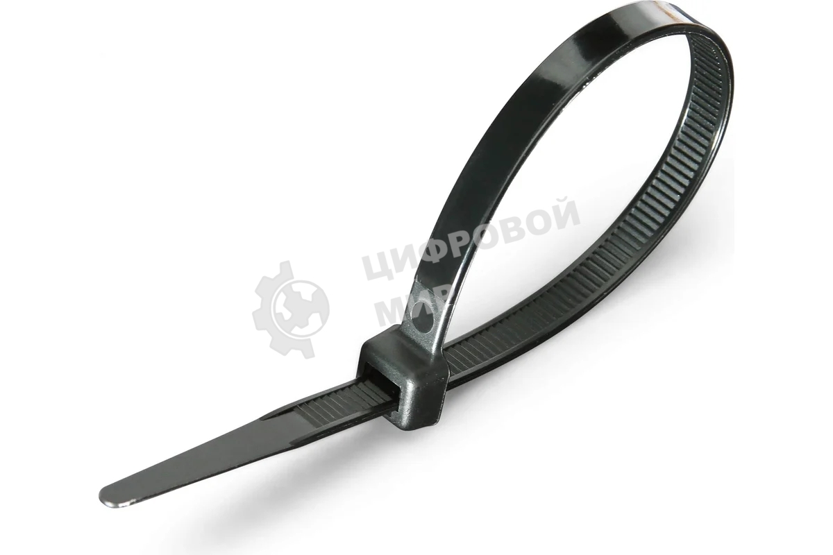 Хомут кабельный КСС 5х200 нейл. черный (уп. 100 шт) Fortisflex 49415