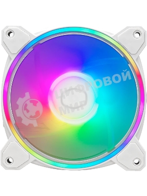 Вентилятор для корпуса Cooler Master MasterFan MF120 Halo2 ARGb 120х120x25 белый 4-pin 27дБ (MFL-B2DW-21NP2-R2) Ret