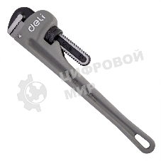 Трубный ключ Стиллсона облегченный Deli DL105018 405мм, максимальное открытие 60мм, Cr-Mo + алюминиевый сплав