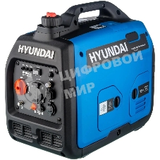 Электрогенератор бензиновый инверторный Hyundai HHY 2050Si, 2.3 кВт, 74 дБ, 18 кг