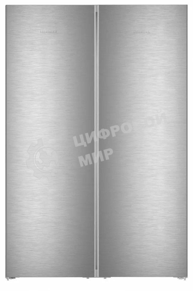 Холодильник Liebherr Комбинация XRFsd 5220-22 001 (SFNsdd 5227-22 001 + SRsdd 5220-22 001) нержавеющая сталь двухкамерный 398/271л морозилка сбоку, No Frost, Side by Side