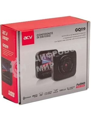 Видеорегистратор ACV GQ119, 1920x1080, 2