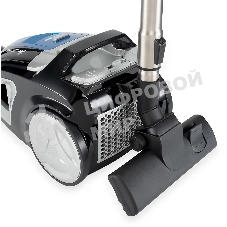 Пылесос Hyundai HYV-C2530 черный/синий, 400/2200 Вт, уборка сухая, пылесборник контейнер, 1.7 л