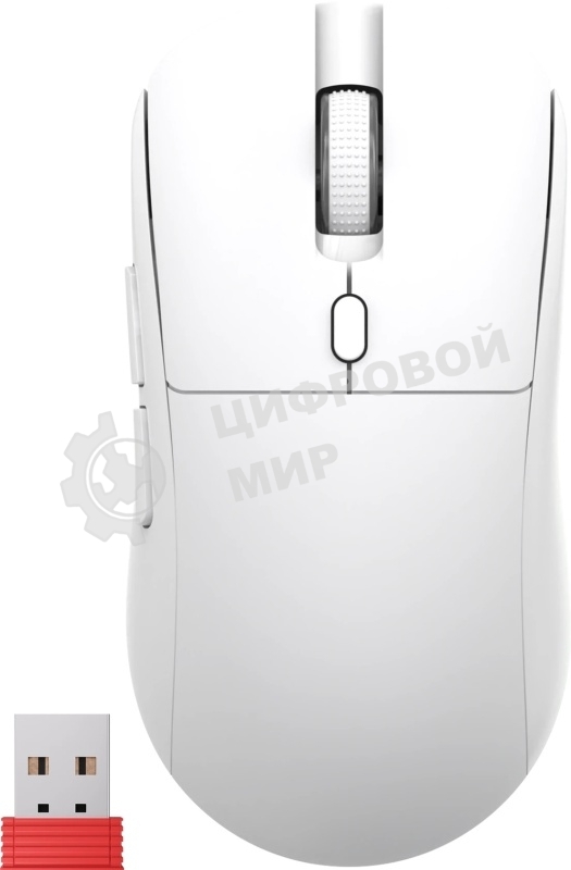 Мышь беспроводная/проводная Defender Stone GM-551 белый, 7200 dpi, радиоканал, Bluetooth, USB, кнопки - 7