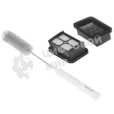 Пылесос вертикальный моющий Deerma DEM-VX96W серый, питание от аккумулятора, 160 Вт, уборка сухая/влажная, пылесборник 0.6 л