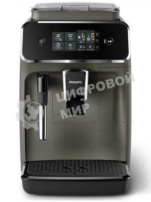 Кофемашина автоматическая Philips EP2224/10 черный, исп. кофе - молотый/зерновой, 1.8 л, 1500 Вт, 15 Бар.