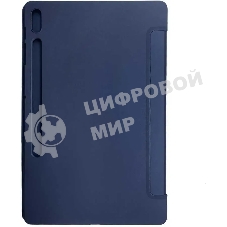 Чехол Deppa для Samsung Galaxy Tab S7+ Lite Wallet Onzo искусственная кожа синий (84094)