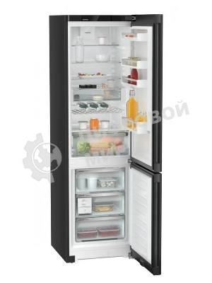 Холодильник Liebherr CNBDC 573I-22 001 черная нержавеющая сталь двухкамерный 266/94л морозилка снизу